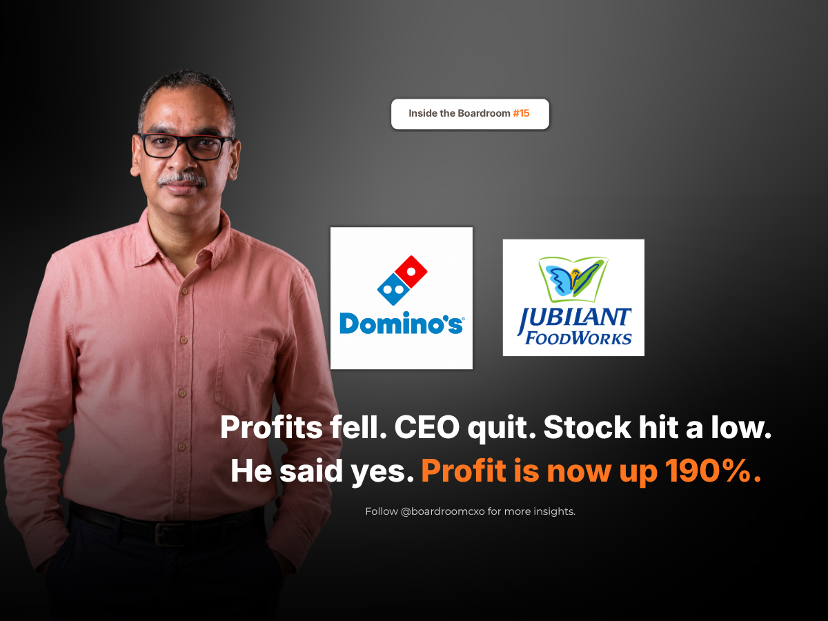 Sameer Khetarpal cut Domino's India prices instead of raising them